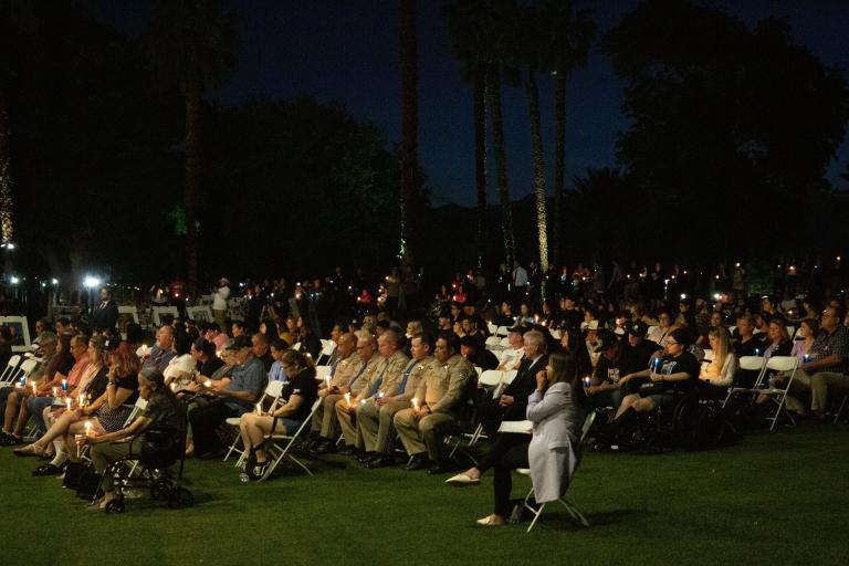 palm desert vigil 2023 photo
