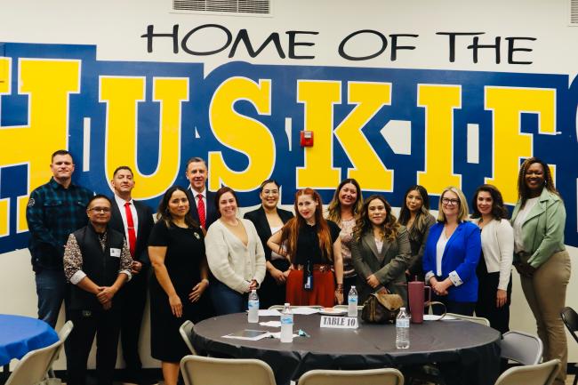 huskies, mentor, mentorship, group, students