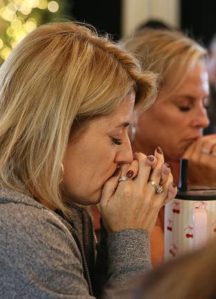 Woman praying