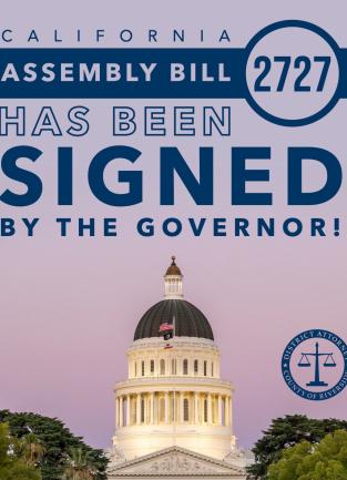 AB 2727 Signed